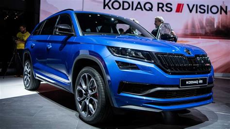 Skoda Kodiaq Rs Officially Revealed Ahead Of Paris Debut