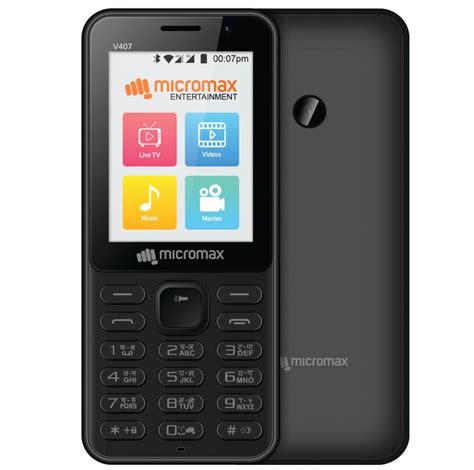 Micromax Bharat G Volte Feature Phone Launched In Partnership With