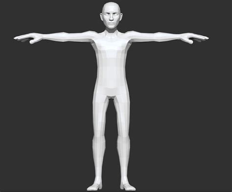 Male Base Mesh Model 3d Model Turbosquid 1736499