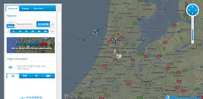 Tracking the Flights Live on Google Maps