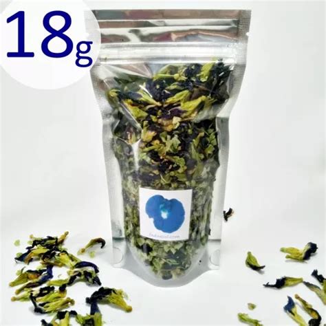 Chá Azul 18g faz 9l Clitoria Ternatea Flor Tradicional MercadoLivre