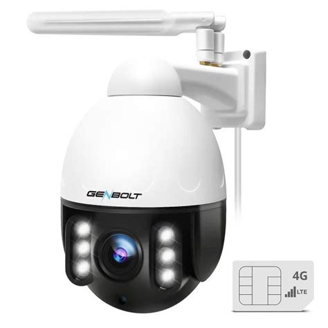 Genbolt Dc Poe G G Lte Cam Ra De Surveillance Ext Rieur K