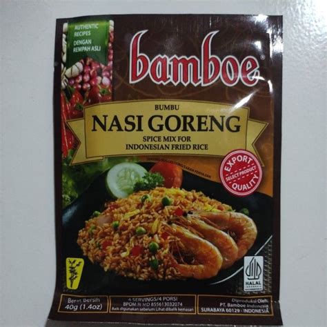 Jual BAMBOE Bumbu Instant Nasi Goreng Nasi Goreng Pedas Nasi Kuning