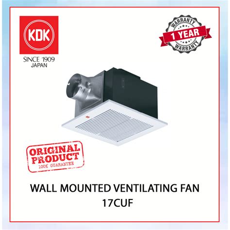 Kdk Ceiling Mounted Ventilating Fan Steel Type Cuf Kipas Exhaust