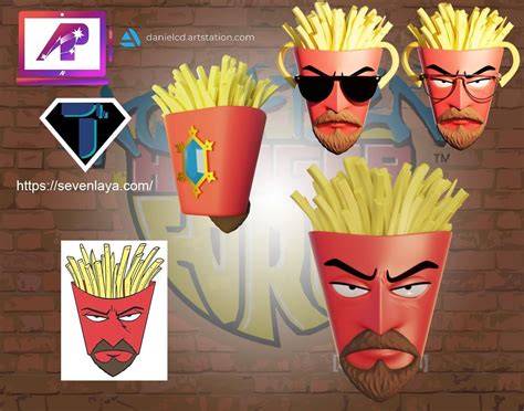 Aquateen Hunger Force Frylock 3d Model 3d Printable Cgtrader