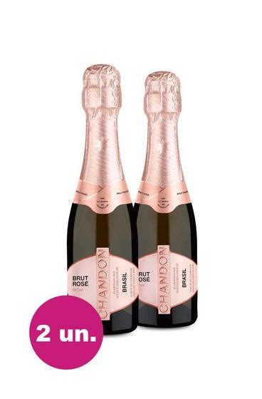 Kit Espumante Chandon Rosé Brut Baby 187 mL 2 Garrafas Chandon Brasil