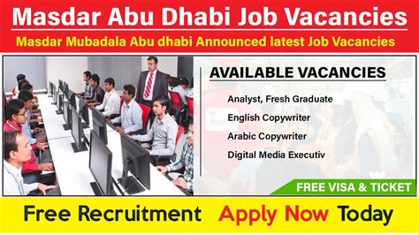 Masdar Abu Dhabi Careers Job Vacancies In Abu Dhabi Glujob