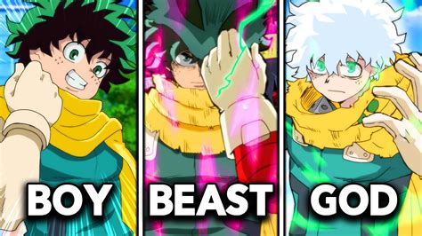 All 4 Deku Stages In My Hero Academia Explained Youtube