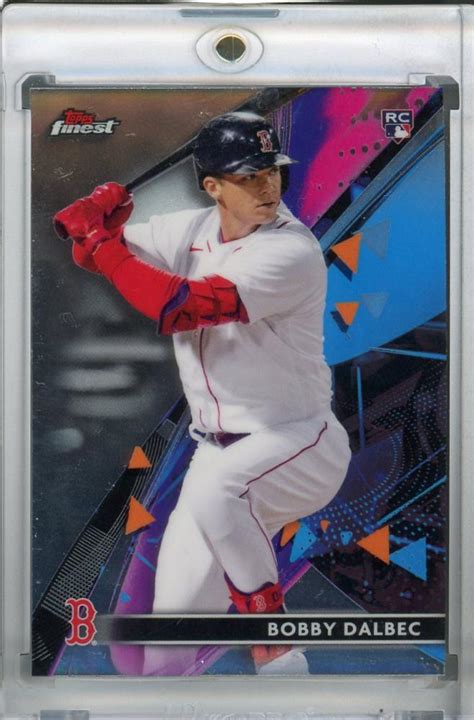 Mint Topps Finest Boston Red Sox Bobby Dalbec Base