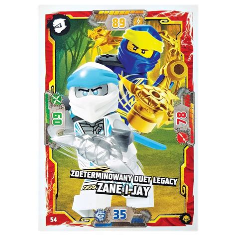 Karta Lego Ninjago S Np Duet Legacy Zane I Jay