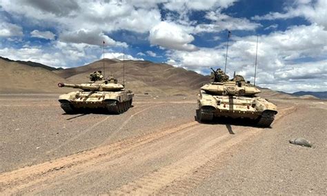 Indian Army Tank Regiments Prepared For Operations In High Altitude