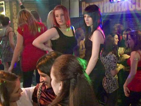 Amateur Party Girls Get Out Of Control At Male Strip Club Orgy Seventeen