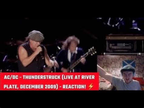 Ac Dc Thunderstruck Live At River Plate December Reaction