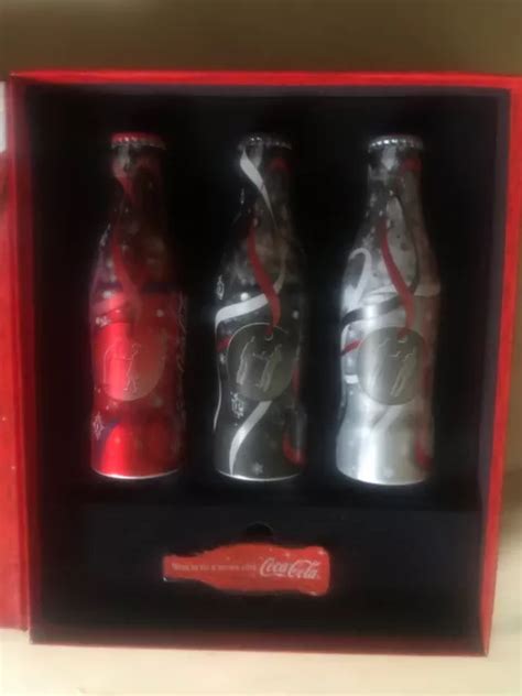 Coffret Bouteilles Coca Cola No L Alu Collector Vintage Eur