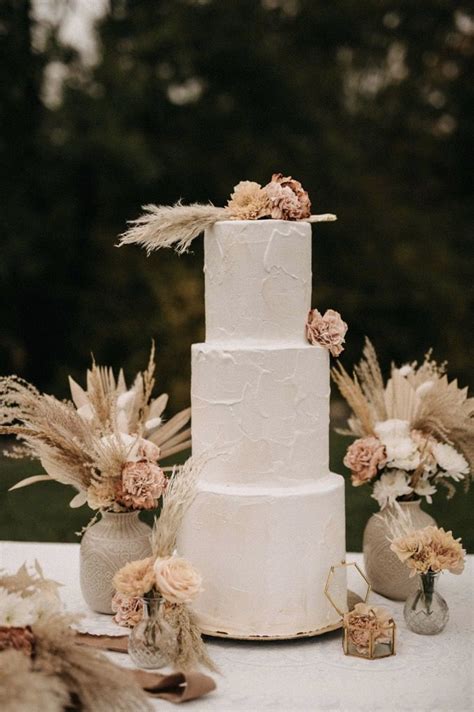 Nude Toned Boho Lux Wedding Cake Artofit