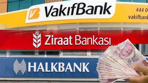 Ziraat Bankası VakıfBank ve Halkbank duyurdu Gelir belgesi olmadan