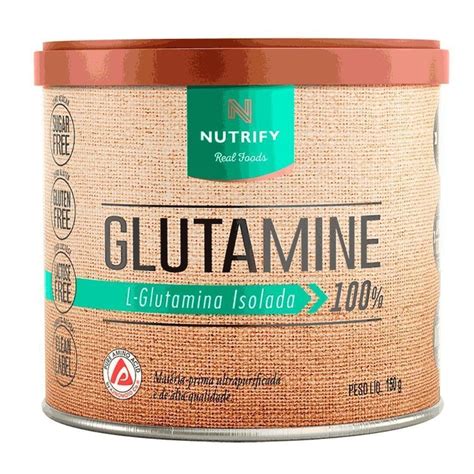 Glutamina Glutamine 150g Nutrify Incolor Netshoes