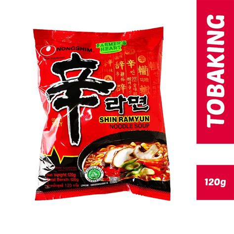 Jual NONGSHIM SHIN RAMYUN SPICY GOURMET MUSHROOM 120 GR MIE INSTAN