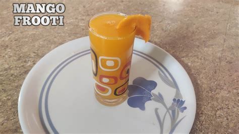 Mango Frooti Recipe Fresh Mango Juice How To Make Frooti Mango Drink Mango Fruity Lakshtaksh