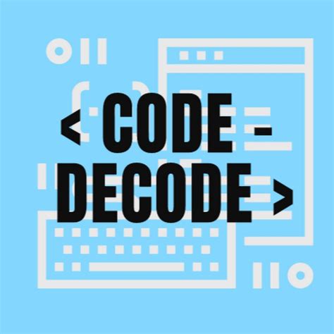 Code Decode Youtube