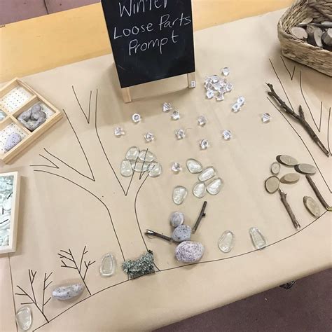 And A Winter Loose Parts Play Prompt Playmatters Invitationtocreate