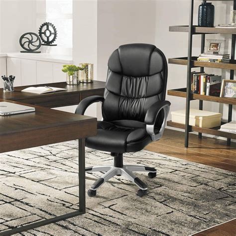 Homall High Back Office Chair, Executive Leather Desk Chair with Padde