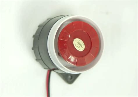 Electric Siren Horn Alarm Horn Intrusion Siren Burglar Alarm Horn Mini