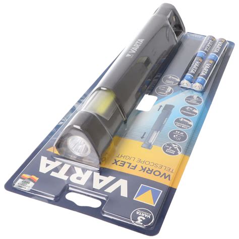 Varta Work Flex Telescope Light 4AA Work Flex Serie Inclusief 4x AA