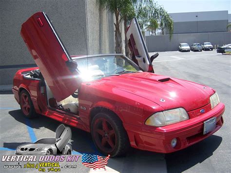 Ford Mustang Dr Lambo Vertical Doors Kit Special Order