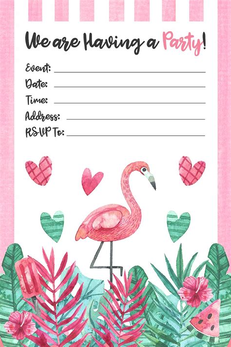 Free Printable Flamingo Party Pack The Cottage Market Pink Flamingo