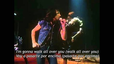 AC DC Walk All Over You Sub Español Lyrics YouTube