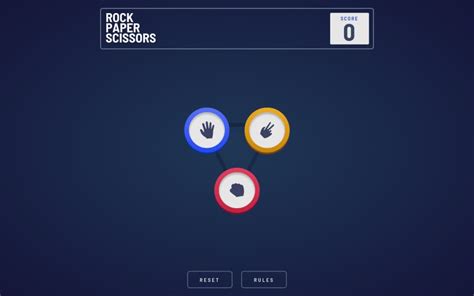 Frontend Mentor Rock Paper Scissors Game Built W Tailwind Css