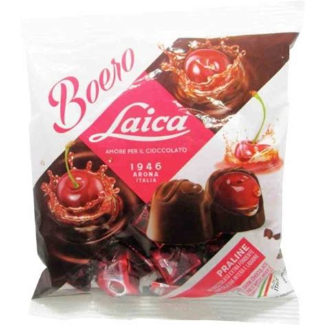 Praline Di Cioccolato Fondente Con Ciliegia E Liqu Laica G Coop Shop