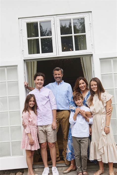 Crown Prince Frederik and Princess Mary of Denmark new family summer