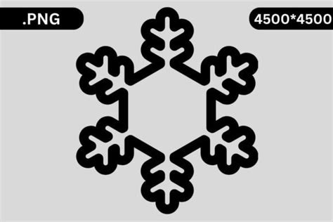 Snowflake Graphic By Nydesign · Creative Fabrica