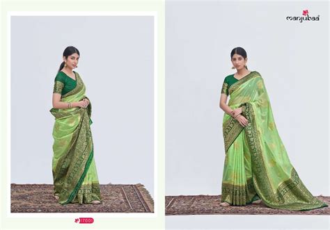 Manjuba Madushree Silk Vol 4 Organza Silk With Weaving Designer Wedding