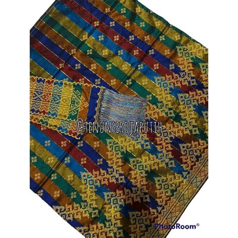 Jual Kain Songket Tenun Bengkalis Riau Shopee Indonesia