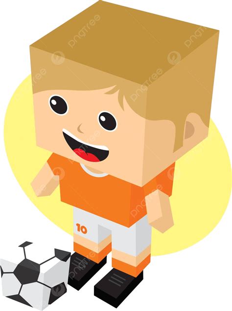 Cartoon Soccer Player Cartoon Man Win Vector Cartoon Man Win PNG And