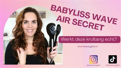 Babyliss Wave Secret Air Automatische Krultang Testen Youtube