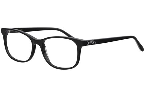 Vera Wang Women S Eyeglasses Gemmata Bk Black Full Rim Optical Frame 52mm