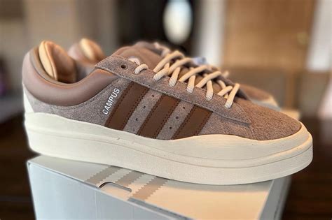 Bad Bunny Dresses the adidas Campus Light in Brown - EUKICKS