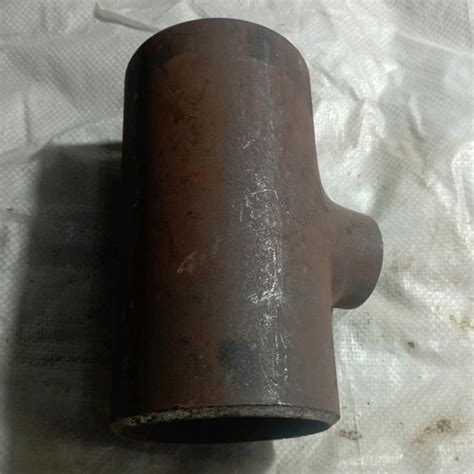 Inch Diameter Ms Mild Steel Equal Tee For Plumbing Pipe At Rs