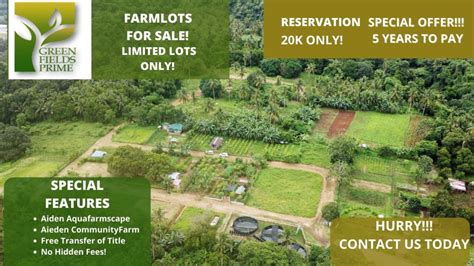 Installment Farm Residential Lot For Sale In Greenfields Prime Indang