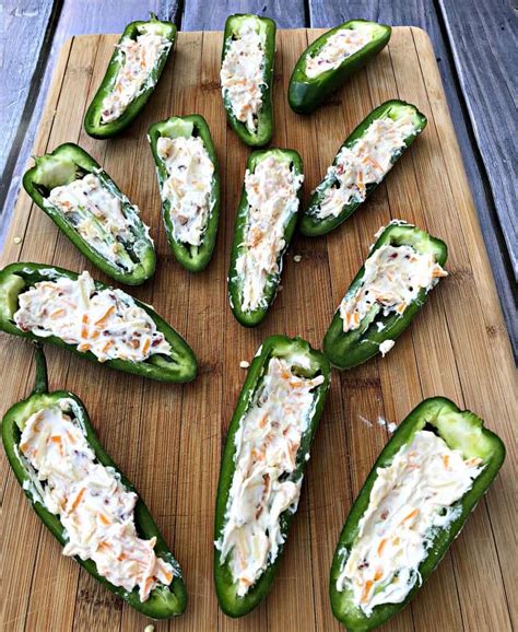 Easy Air Fryer Bacon And Cream Cheese Stuffed Jalapeno Poppers