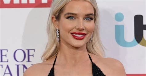 Helen Flanagan Shows Off Boob Job In Stunning Black Gown On Pride Of