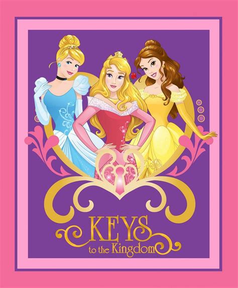 Disney Princess Keys To The Kingdom 58352 Springs Creative 100 Cotton