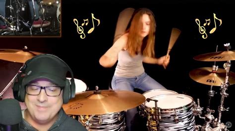 Sina Drums Reaction Don T Stop Believin By Journey Youtube