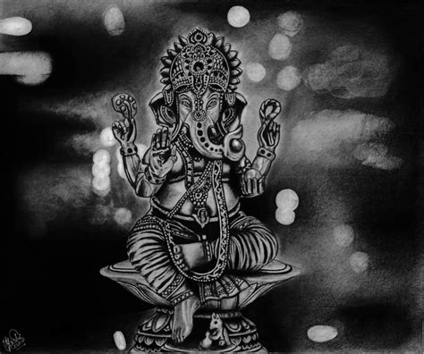 Lord Ganesha Drawing