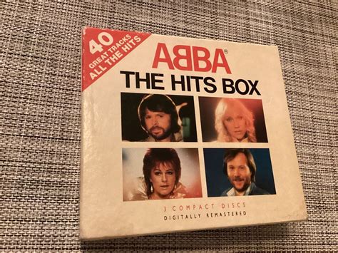 Abba The Hits Box 3cd Box Kaufen Auf Ricardo