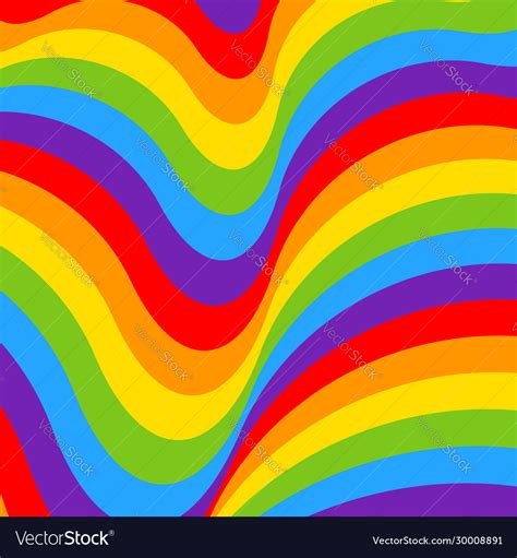 Rainbow opt art background seamless pattern Vector Image